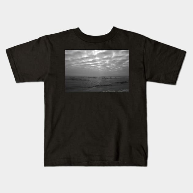 Mystical evening sky on Skallingen Kids T-Shirt by jomaot